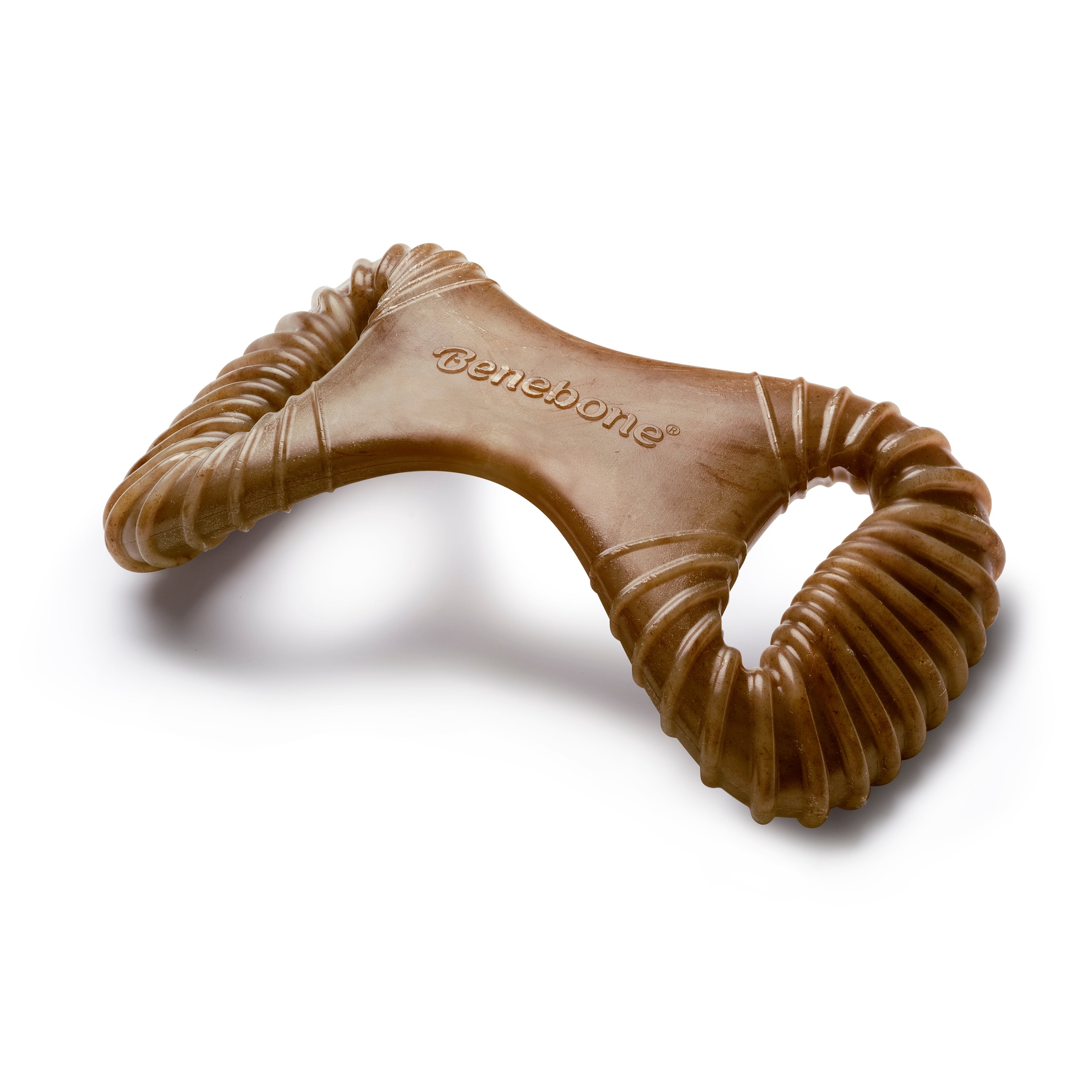 Benebone Dental Chew Bacon іграшка міцна для  гризіння Дентал кістка, зі смаком бекону, курки, арахісового масла для собак