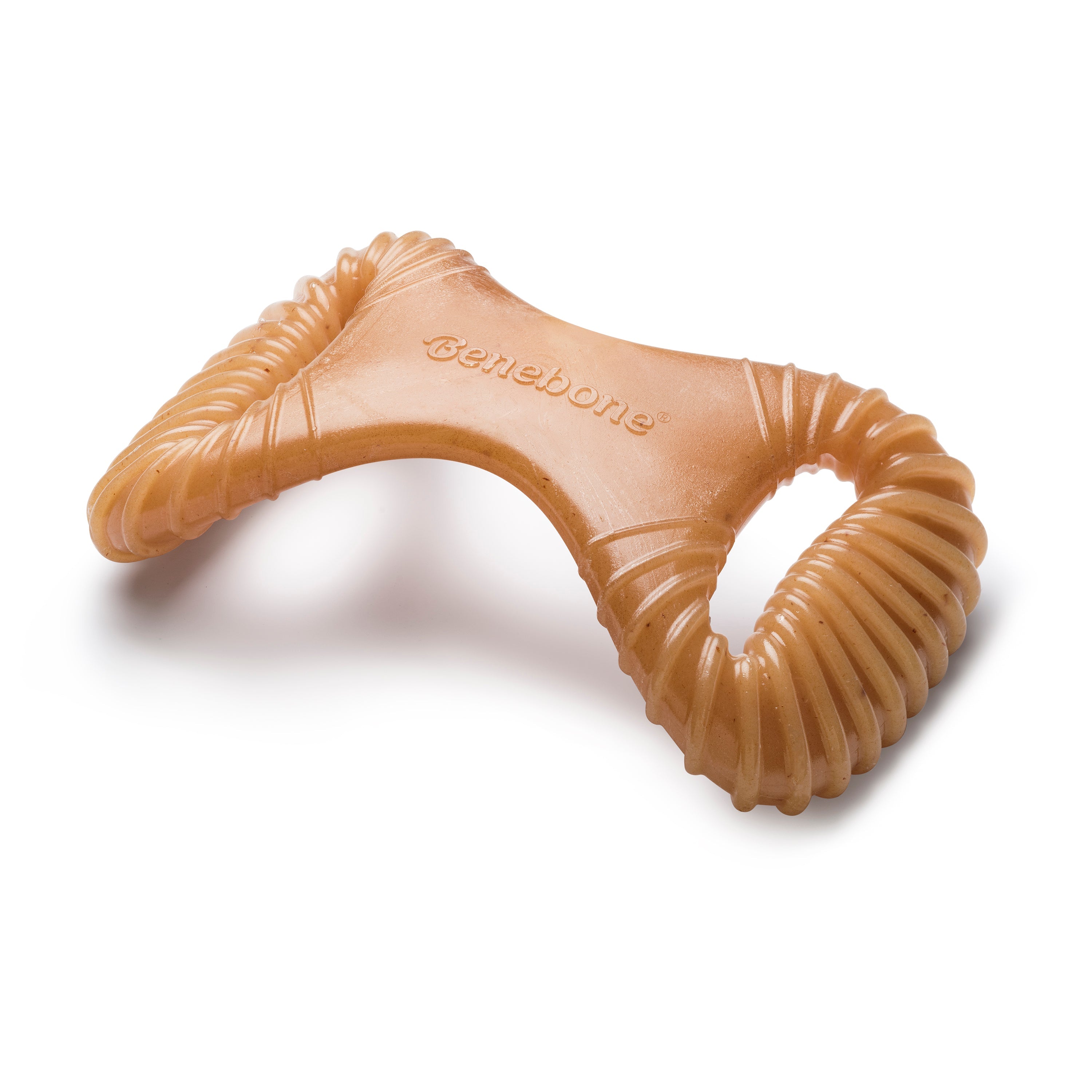 Benebone Dental Chew Bacon іграшка міцна для  гризіння Дентал кістка, зі смаком бекону, курки, арахісового масла для собак