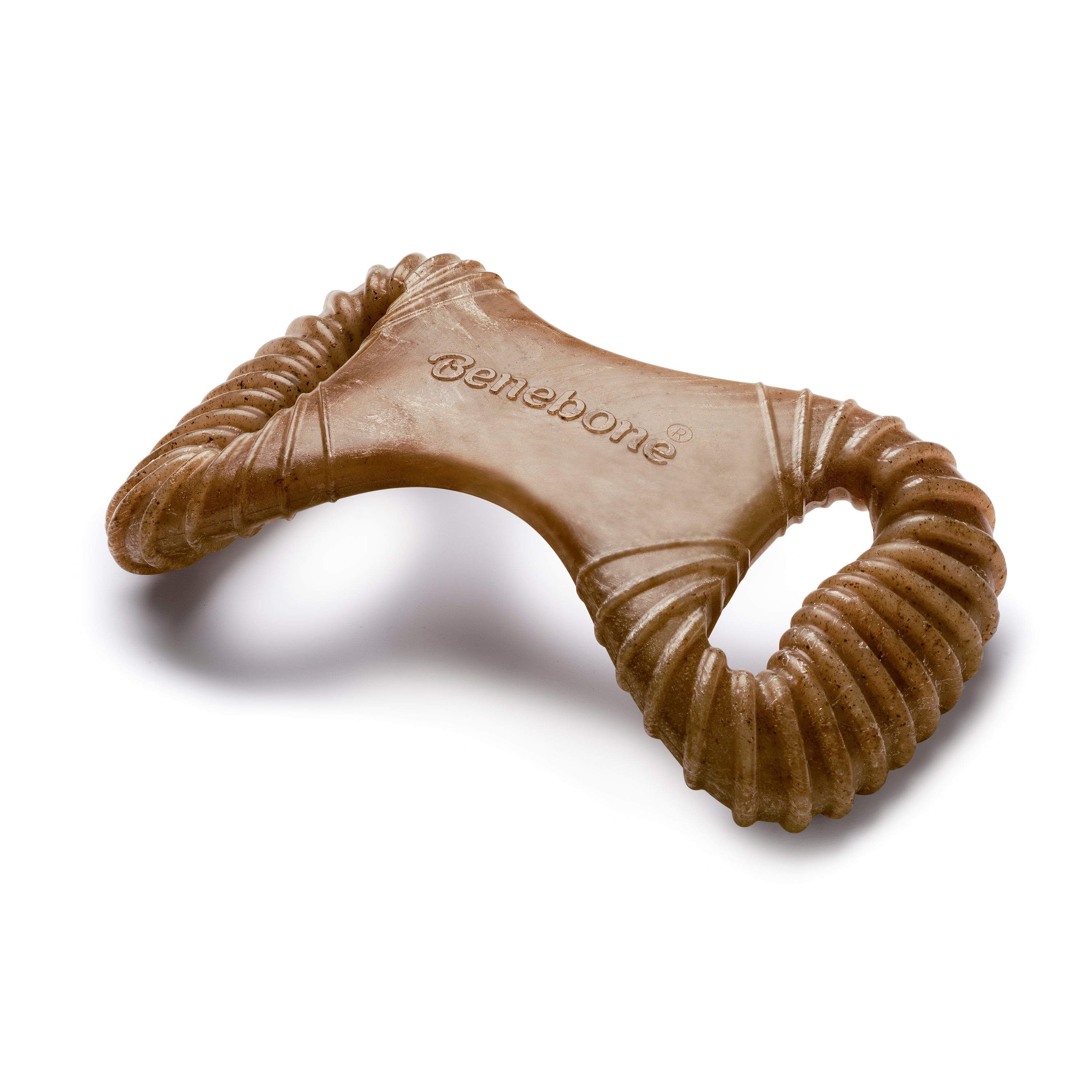 Benebone Dental Chew Bacon іграшка міцна для  гризіння Дентал кістка, зі смаком бекону, курки, арахісового масла для собак