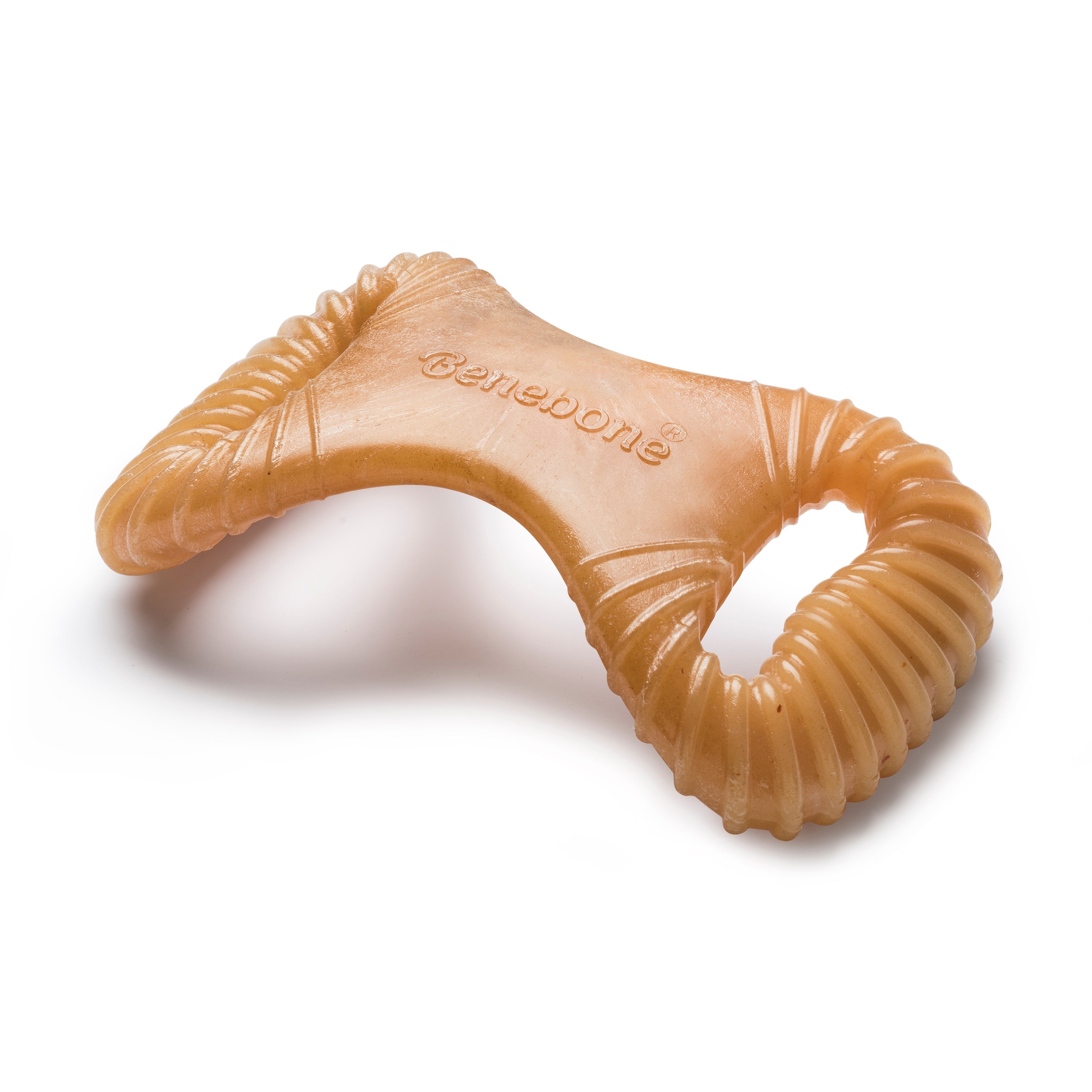 Benebone Dental Chew Bacon іграшка міцна для  гризіння Дентал кістка, зі смаком бекону, курки, арахісового масла для собак