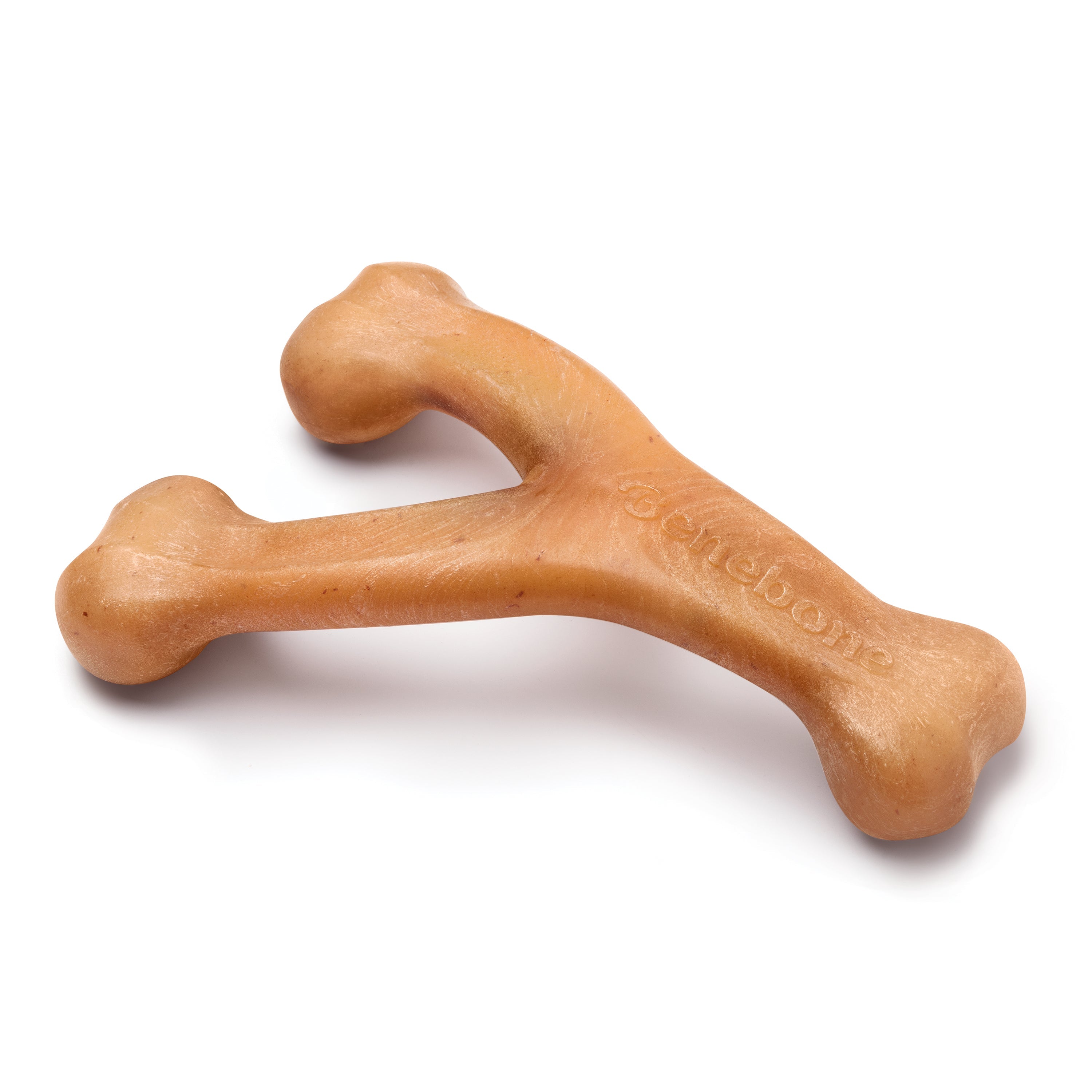 Benebone Wishbone Bacon іграшка міцна для гризіння Важіль, зі смаком бекону, курки, арахісовго масла для собак