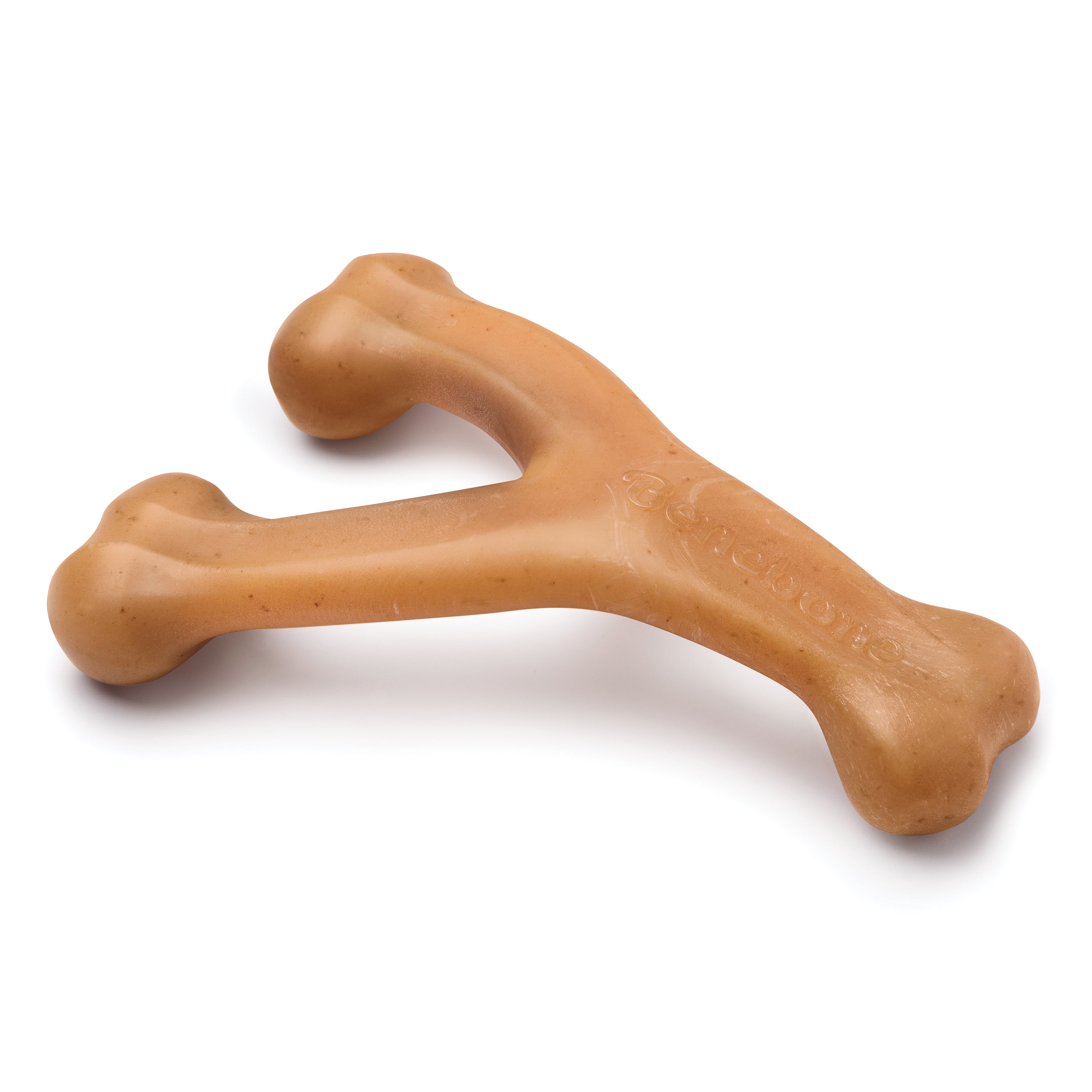 Benebone Wishbone Bacon іграшка міцна для гризіння Важіль, зі смаком бекону, курки, арахісовго масла для собак