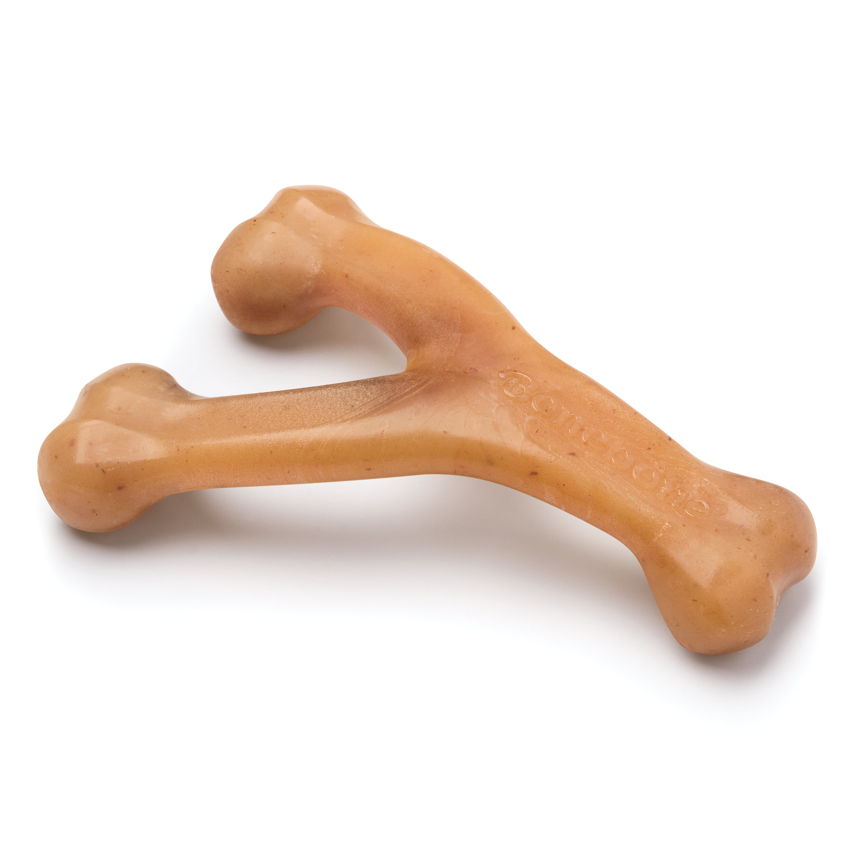 Benebone Wishbone Bacon іграшка міцна для гризіння Важіль, зі смаком бекону, курки, арахісовго масла для собак